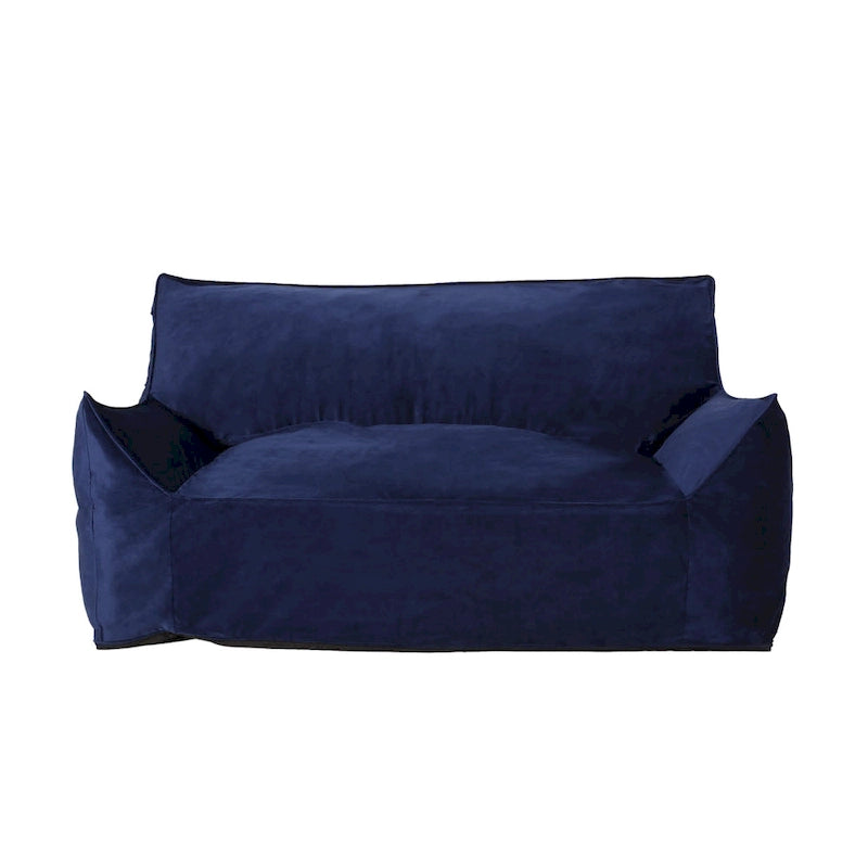Sillón Puff Grande para 2 Personas con Reposabrazos