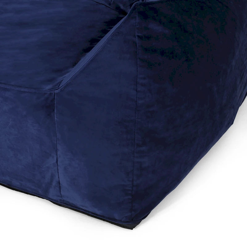 Sillón Puff Grande para 2 Personas con Reposabrazos