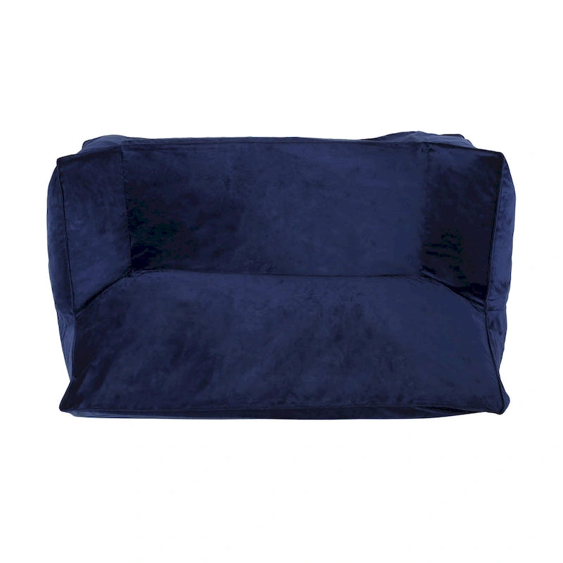 Sillón Puff Grande para 2 Personas con Reposabrazos