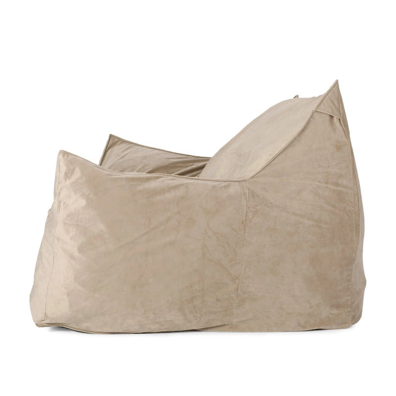 Sillón Puff Grande para 2 Personas con Reposabrazos