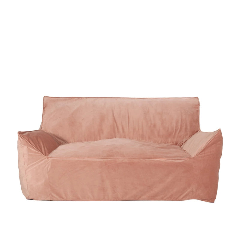 Sillón Puff Grande para 2 Personas con Reposabrazos