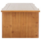 Mesa de centro rectangular con base de caballete - 47W x 23D x 18H