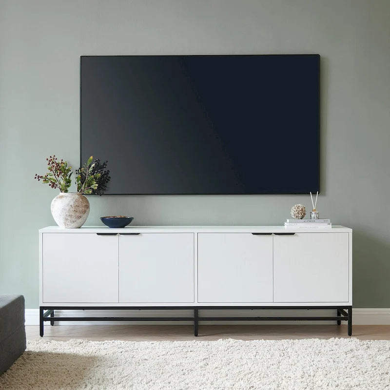 Mueble de TV rectangular para televisores de hasta 78 pulgadas - 70 pulgadas de ancho