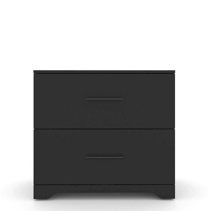 Archivador de 2 cajones con soporte para impresora